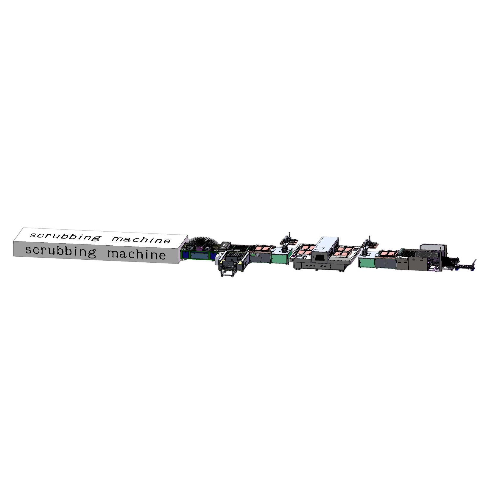 PCB circuit inkjet printer (Auto loading and unloading online)PCB circuit inkjet printer (Auto loading and unloading online-Connecting scrubbing machine,without Etching machine)