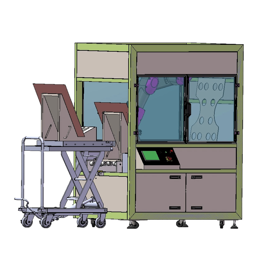 Single Station Four Axis Robot Loader/Unloader
