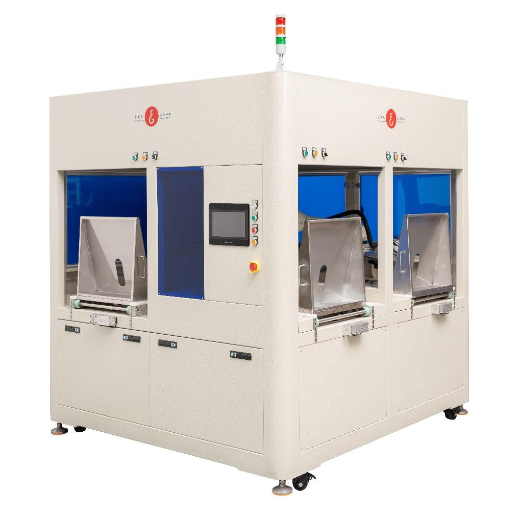 Three Station Six Axis Robot Loader/Unloader