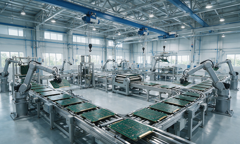 Smart Board Handling Automation