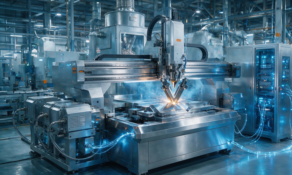 High-Precision V-Cut Automation